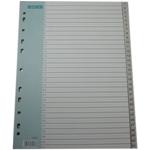INTERCALARIO/SEPARAT. NUMERICO 1-31 PVC FORAT. UNIV. A4