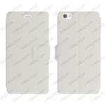 COVER A LIBRO ECOPELLE HUAWEI P8 LITE BIANCO