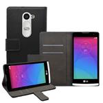 COVER ECOPELLE LG LEON 4G H340N NERO