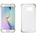 COVER POSTERIORE TPU X SAMSUNG S6 PLUS TRASP/ORO
