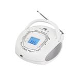 RADIO MINI BOOMBOX DIGITAL USB CD/MP3 BIANCO