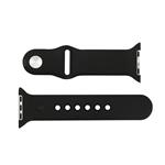 CINTURINO WRISTBAND SILIC. APPLE WATCH 42MM BLACK