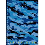 DIARIO SCUOLA 10M 11X15 THINK COLOR CAMOUFLAGE BLU