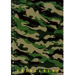 DIARIO SCUOLA 10M 11X15 THINK COLOR CAMOUFLAGE VERDE
