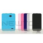 CUSTODIA INDEX X LG L7 PELLE N-TOP BIANCO