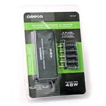 ALIMENTATORE UNIVERSALE OMEGA 9,5V/20V-48W - 6 PLUG C/JACK DEDICATO