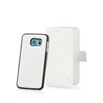 CUSTODIA A LIBRO X SAMSUNG GALAXY S6 MAGNETIC BIANCO