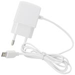 CARICABATTERIA DA RETE C/CAVO MICRO USB WHITE FEDER