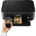 STAMPANTE MULTIFUNZIONE CANON INK-JET COLORE MG3650S+WIRELESS BLACK