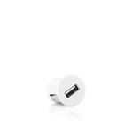 ALIMENTATORE AUTO USCITA USB 1000 MAH BIANCO