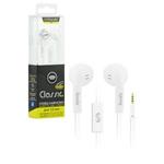 AURICOLARE STEREO C/MICR. TASTO RISP. FONEX BIANCO