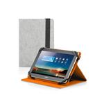 FODERO UNIVERSALE X TABLET 9/10" ARANCIO/GRIGIO WEAVE