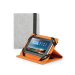 FODERO UNIVERSALE X TABLET 7/8" ARANCIO/GRIGIO WEAVE