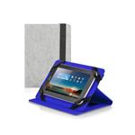 FODERO UNIVERSALE X TABLET 7/8" BLU/GRIGIO WEAVE