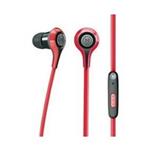 AURICOLARE MACRON STEREO C/MICR. TASTO RISP. RED/BLACK