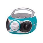 RADIO BOOMBOX DIGITAL USB CD/MP3 AZZURRO