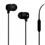 AURICOLARE PURO STEREO C/MICR. TASTO RISP. NERO