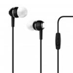 AURICOLARE PURO STEREO CHROME C/MICR. TASTO RISP. NERO