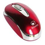 MOUSE MINI OTTICO USB P009 ROSSO ATLANTIS