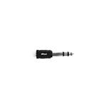 ADATTATORE JACK 3,5MM STEREO FEMM.A JACK 6,3MM MASCHIO NERO