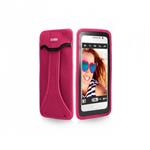 CUSTODIA HANDY IN NEOPRENE UNIV.X SMARTPHONE FINO A 5" ROSA SBS
