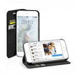CUSTODIA A LIBRO X IPHONE 7 6S/6 BOOK WALLET NERO SBS