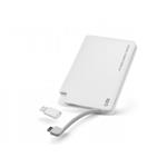 POWERBANK 3000MAH OUTPUT 1A MICRO USB/LIGHTNING SBS BIANCO