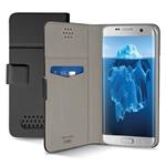 CUSTODIA A LIBRO UNIV.X SMARTPHONE+P/C/CREDITO  FINO A 4,5" SBS NERO 