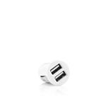 ALIMENTATORE AUTO USCITA USB 2100 MAH BIANCO