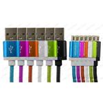 CAVO USB - MICRO USB FLAT IN NYLON MT.1 ASS. NEWTOP