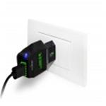 CARICA BATTERIA DA RETE 2,4A FAST BLACK PURO