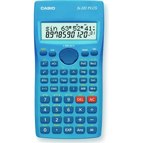 CALCOLATRICE SCIENTIFICA CASIO FX-220 PLUS 181 FUNZ.