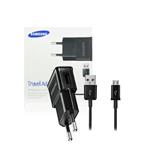 CARICA BATTERIA DA RETE + CAVO MICRO USB SAMSUNG NERO