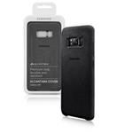 COVER POSTERIORE SAMSUNG GALAXY S8 ALCANTARA NERO