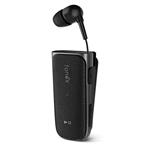 AURICOLARE BLUETOOTH 4.1 BH75 MULTIPOINT C/FILO RETRATT. FONEX NERO