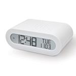 OROLOGIO SVEGLIA CON RADIO RRM116 BIANCO