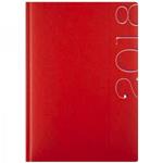 AGENDA 2018 15X20 EFFETTO JEANS ROSSO