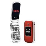 CELLULARE EASYTECK T129 ROSSO