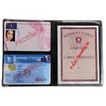 CUSTODIA PVC P/DOCUMENTI + CARD