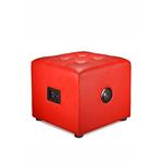 POUF SOUND SPEAKER BLUETHOOT CON SUBWOOFER ROSSO FONEX