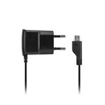 CARICA BATTERIA DA RETE 2,1A C/CAVO MICRO USB NERO FONEX