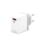 CARICA BATTERIA DA RETE 3.0 QUALCOMM USB WHITE FONEX