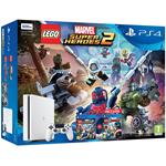 SONY PS4 500GB E CHASSIS SLIM WHITE + SUPER HEROES2 + AVENGERS