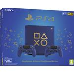 SONY PS4 500GB SLIM BLACK LIMITED EDITION + 2 DUALSHOCK