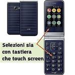CELLULARE SMARTONE S1 CLAMSHELL BLU