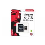 MICRO SD 64GB KINGSTON CLASSE 10 