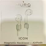 LACCIO DA COLLO MAGNETICO X APPLE AIRPODS PURO BIANCO