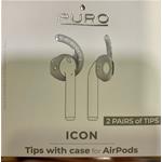 GOMMINI IN SILICONE C/CUSTODIA  X APPLE AIRPODS PURO GREY