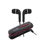 AURICOLARE STEREO BLUETOOTH CLIP C/MICR. TASTO RISP. FONEX NERO