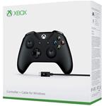 XBOX ONE CONTROLLER WIRELESS BLACK + CAVO X WINDOWS